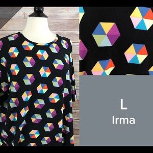 NWT, Large, LuLaRoe Irma tunic